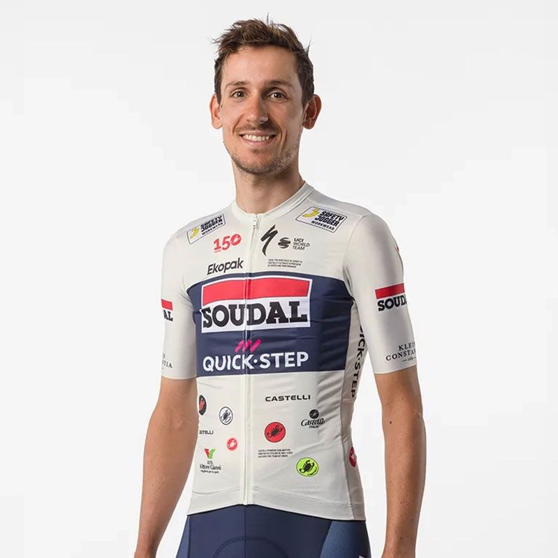 Castelli Soudal Quick-Step サイクルジャージ Lサイズ Soudal-QuickStep unveil cream Giro d'Italia jersey in tribute to