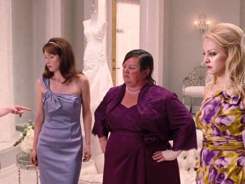 bridesmaids film dress fitting scene Hilarious Bridesmaids Movie Scene: Funny Wedding Disaster