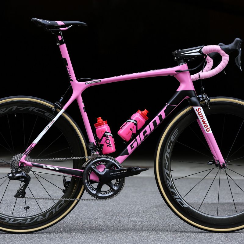 Tom Dumoulin's pink Giant TCR Advanced SL - Gallery | Cyclingnews
