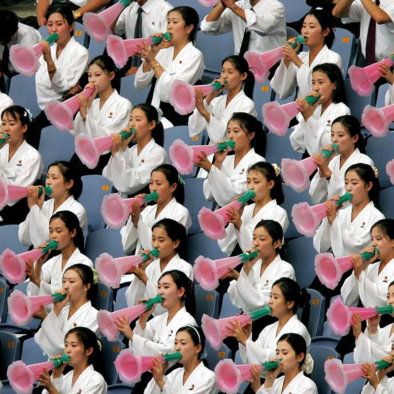 Will North Korea's Synchronized Cheerleaders Soften the Country's Image? | Live Science Will North Korea's Synchronized Cheerleaders Soften the Country's Image? | Live Science