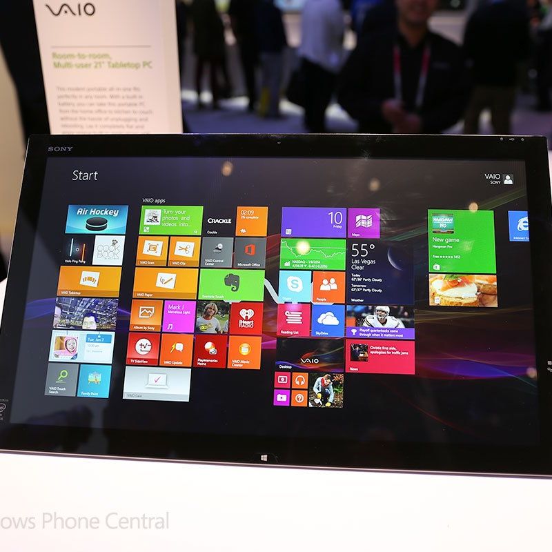 Hands-on with the Sony VAIO Tap 21 at CES | Windows Central