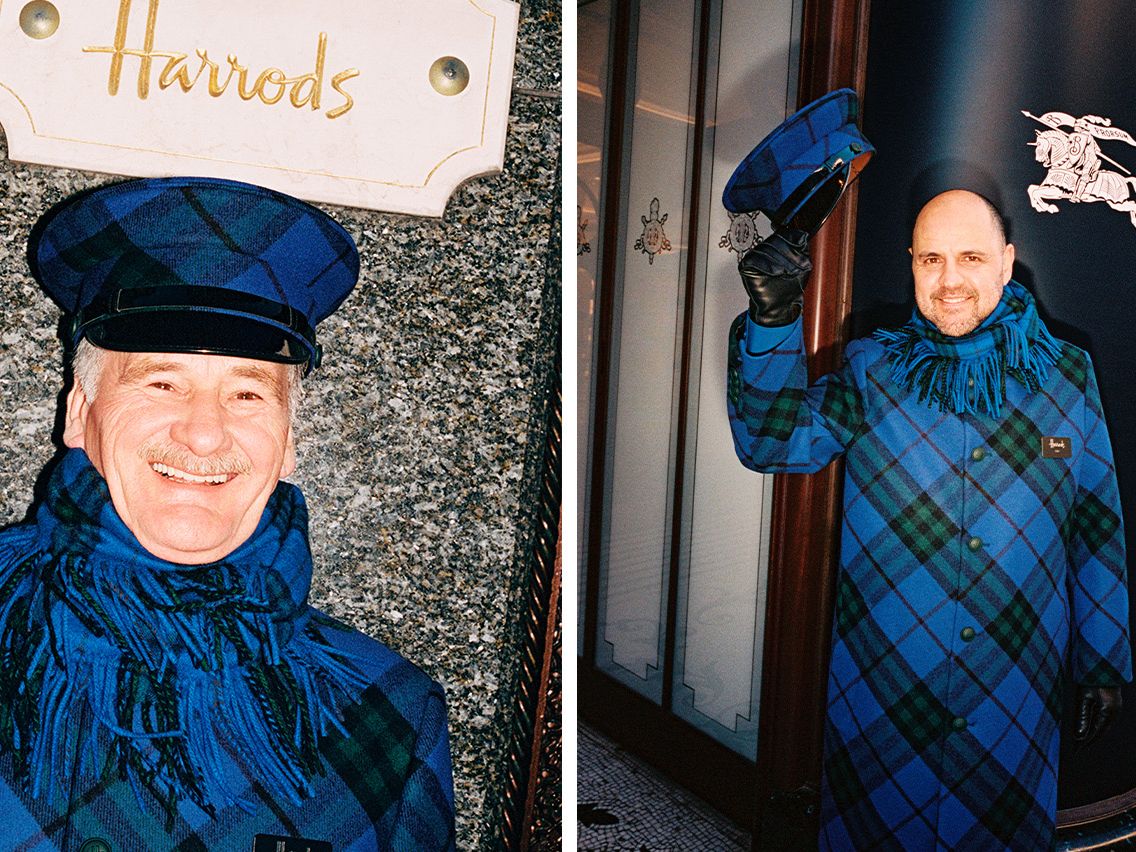 Burberry turns Harrods blue in blockbuster takeover | Wallpaper*