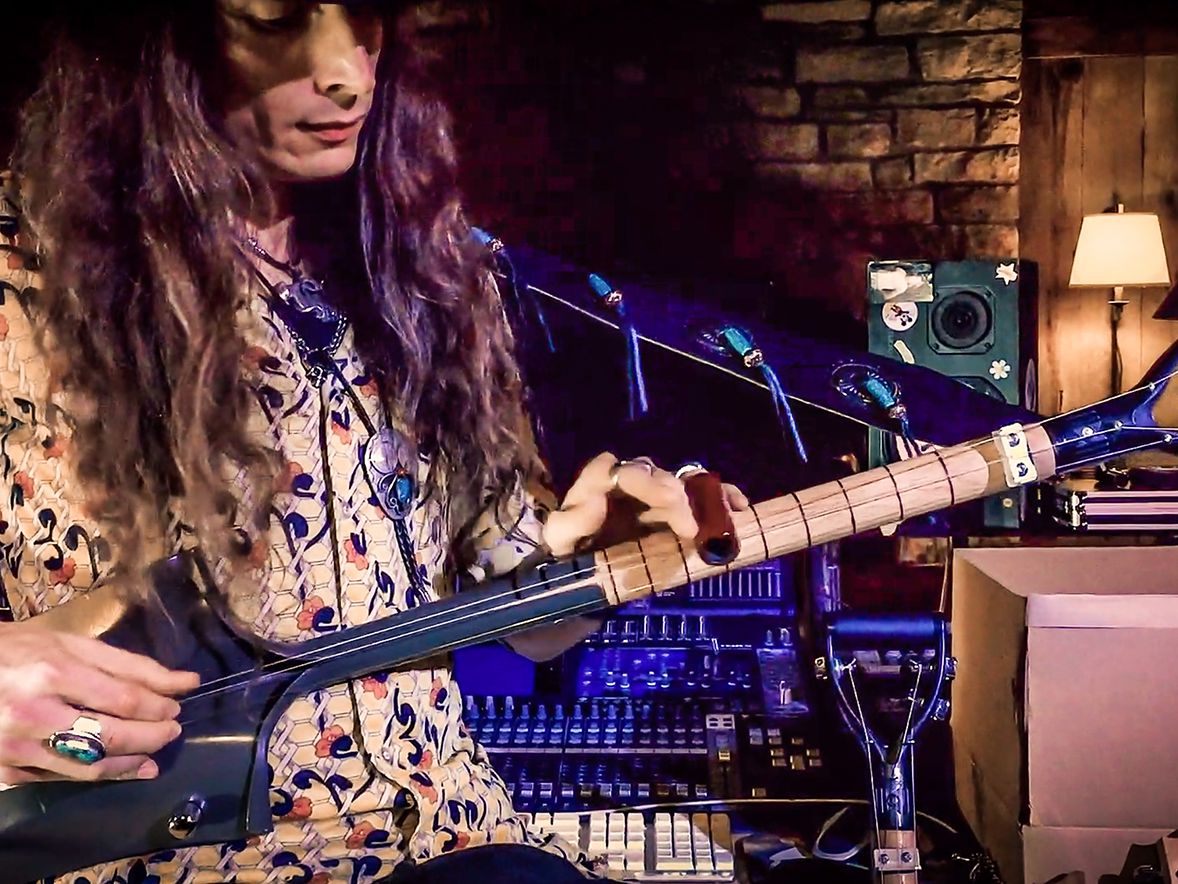 ギター Justin Johnson 3 strings shovel guitar Signature 3-String Shovel Guitar +💥BONUS Lesson Bundle