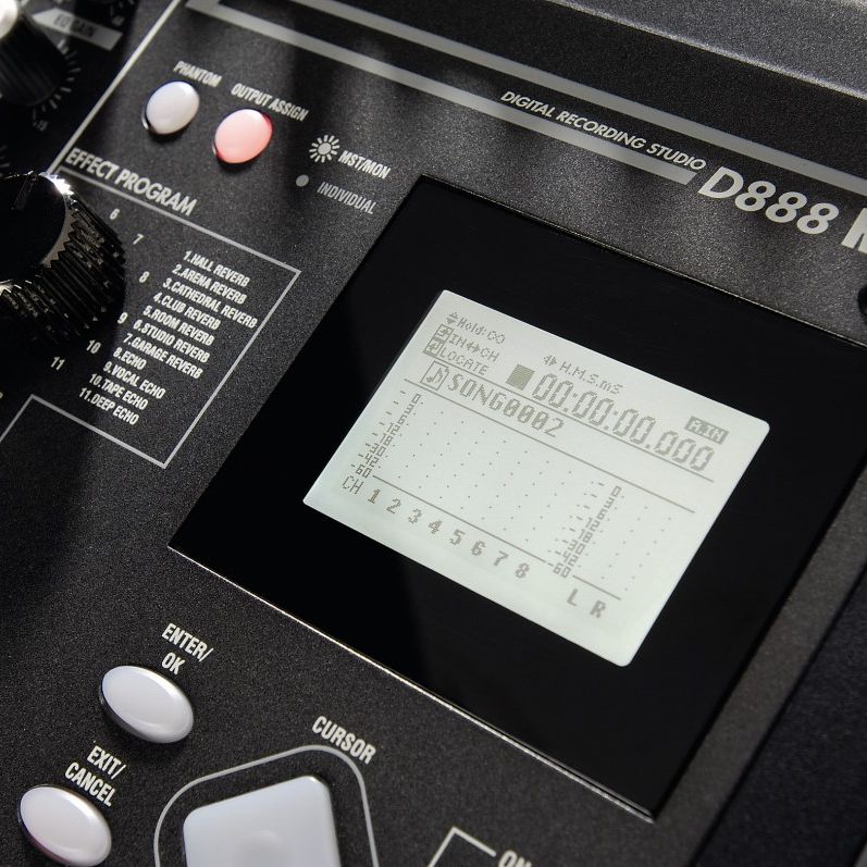 【動作品】32GB CF換装済み「KORG D888 」 KORG D888 Digital Recording Studio Multi Track Recorder | eBay