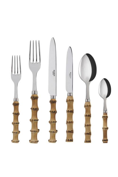 Bamboo Handle Cutlery - Three Piece Set