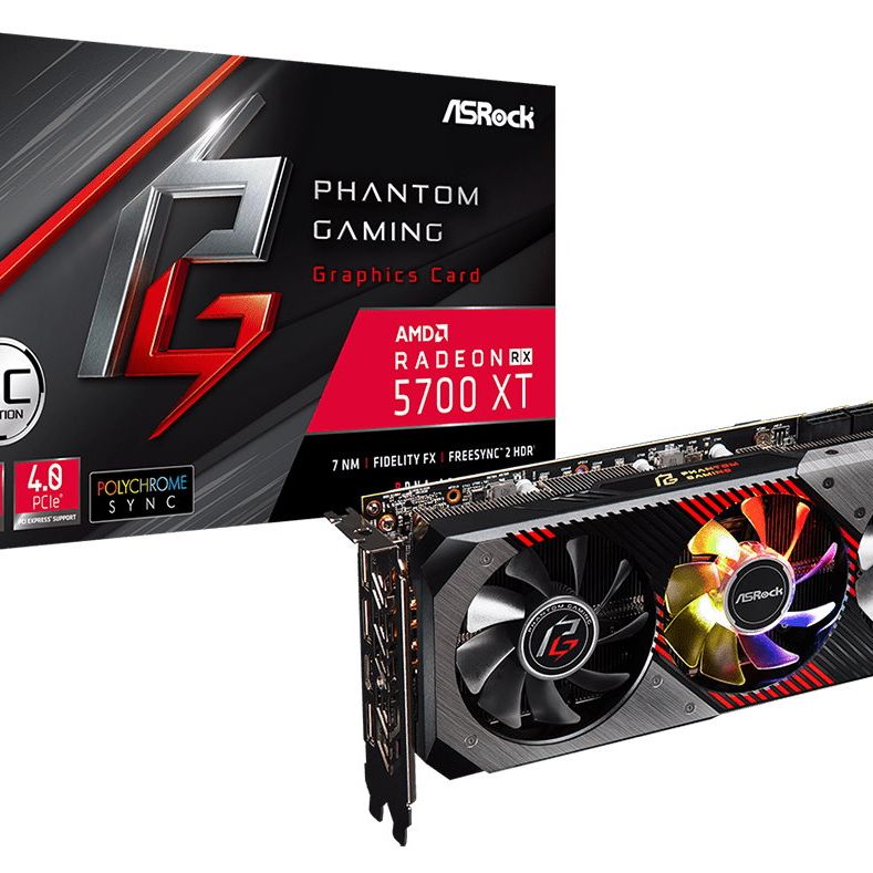 AsRock Debuts Brushed Aluminum RX 5700, 5700 XT RGB Graphics Cards