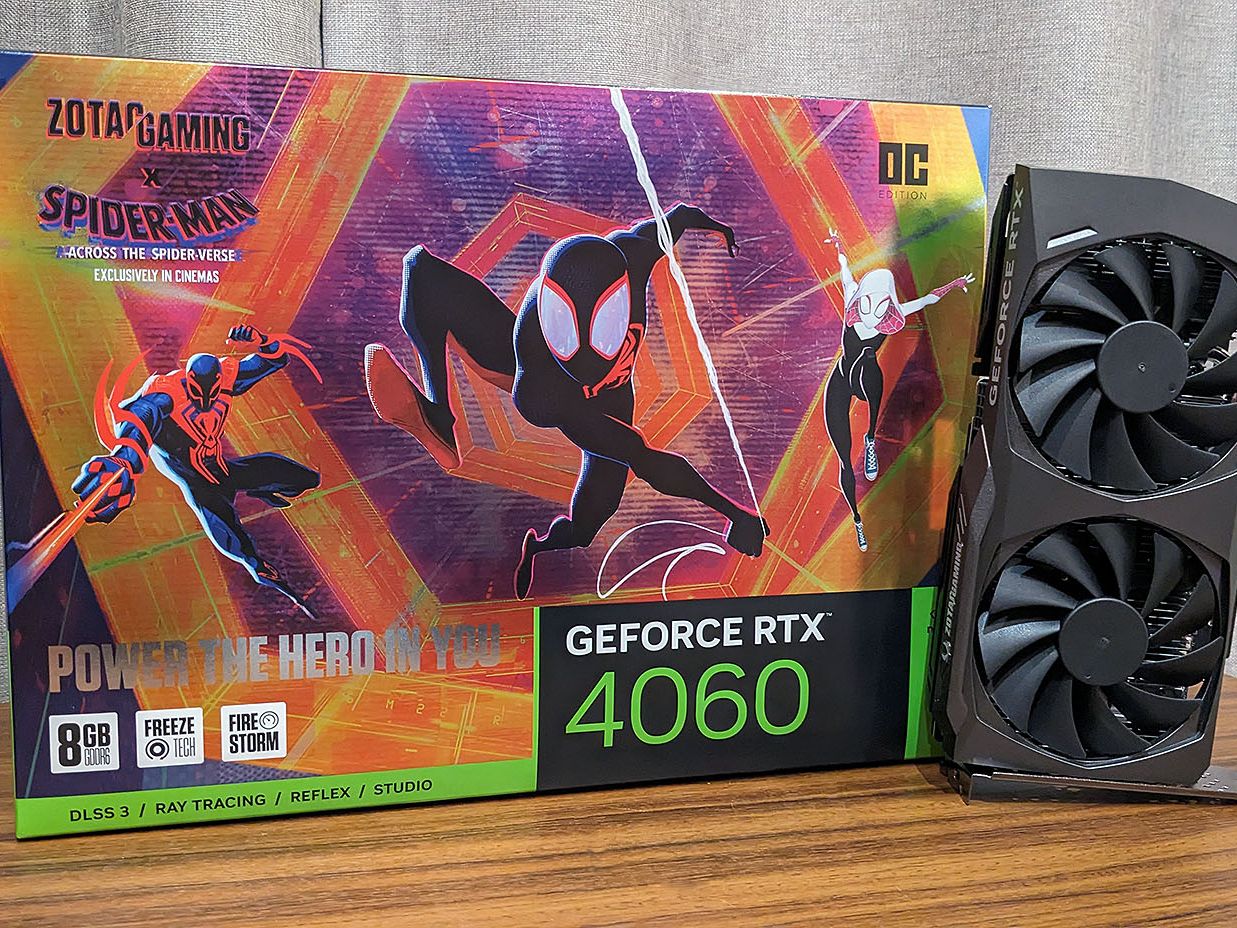 Buy ZOTAC Gaming GeForce RTX 4060 8GB OC SpiderMan Across