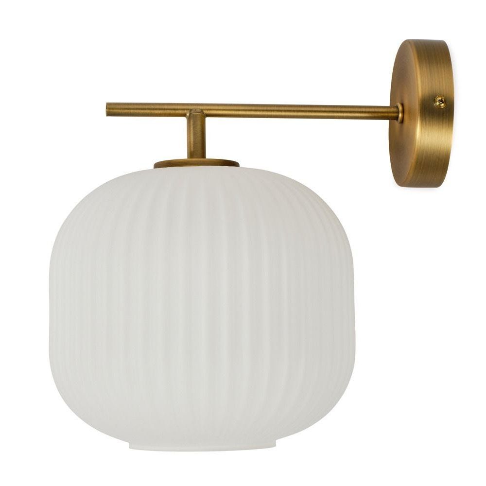 Opal Lantern Wall Light