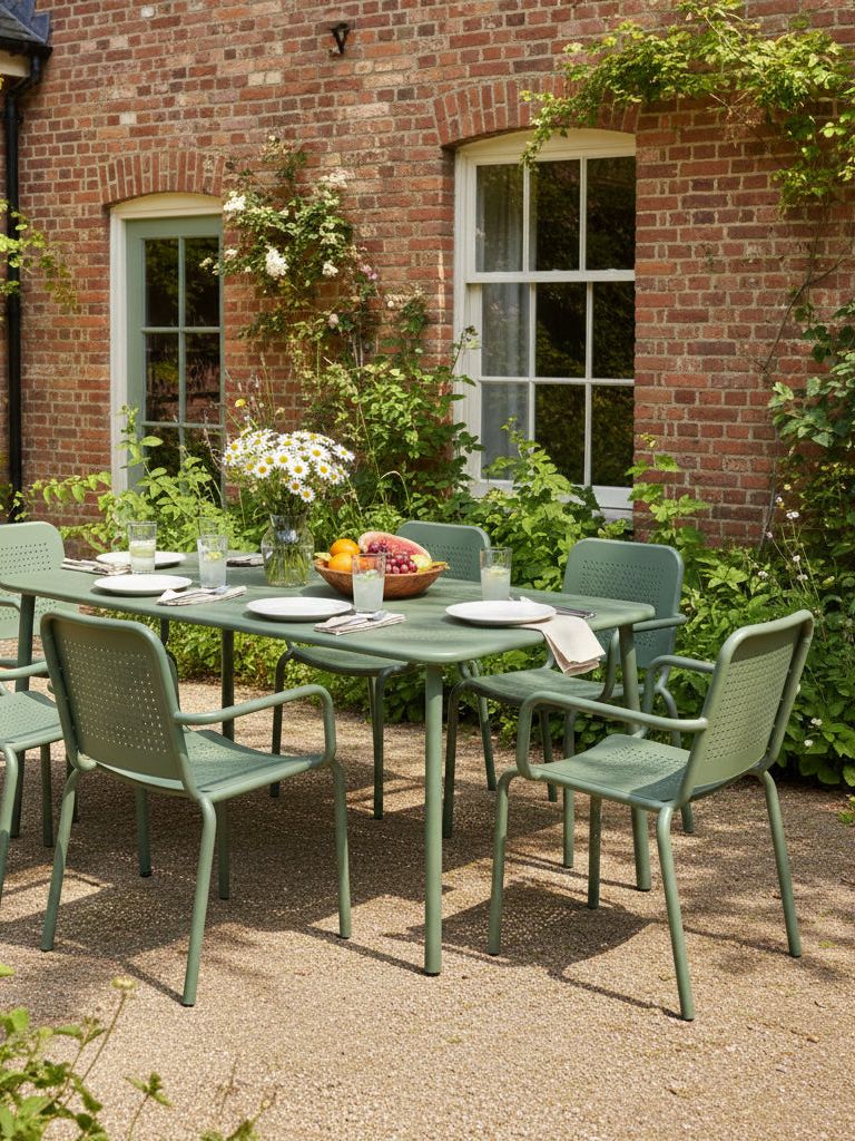 Porto 6 Seater Rectangular Dining Set