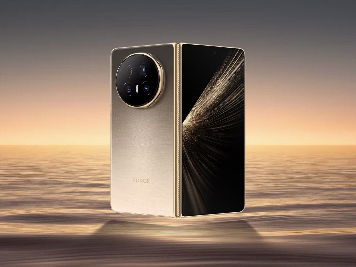 スマートフォン本体 HONOR MAGIC V5 Warm White 12-521GB Honor Magic V5 is officially just 8.8mm thin, but with huge