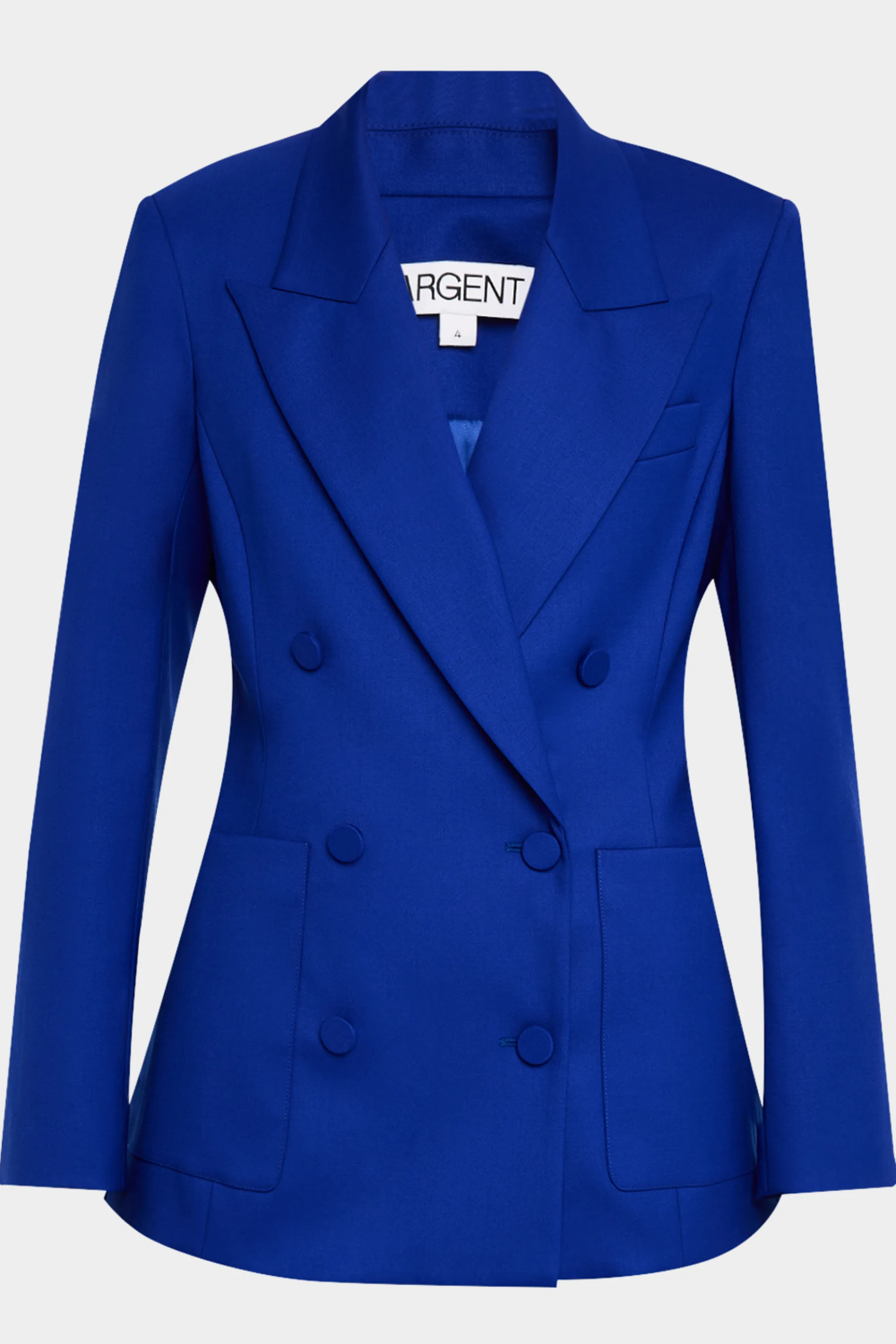 Argent, Chelsea Double-Breasted Seasonless Wool Blazer