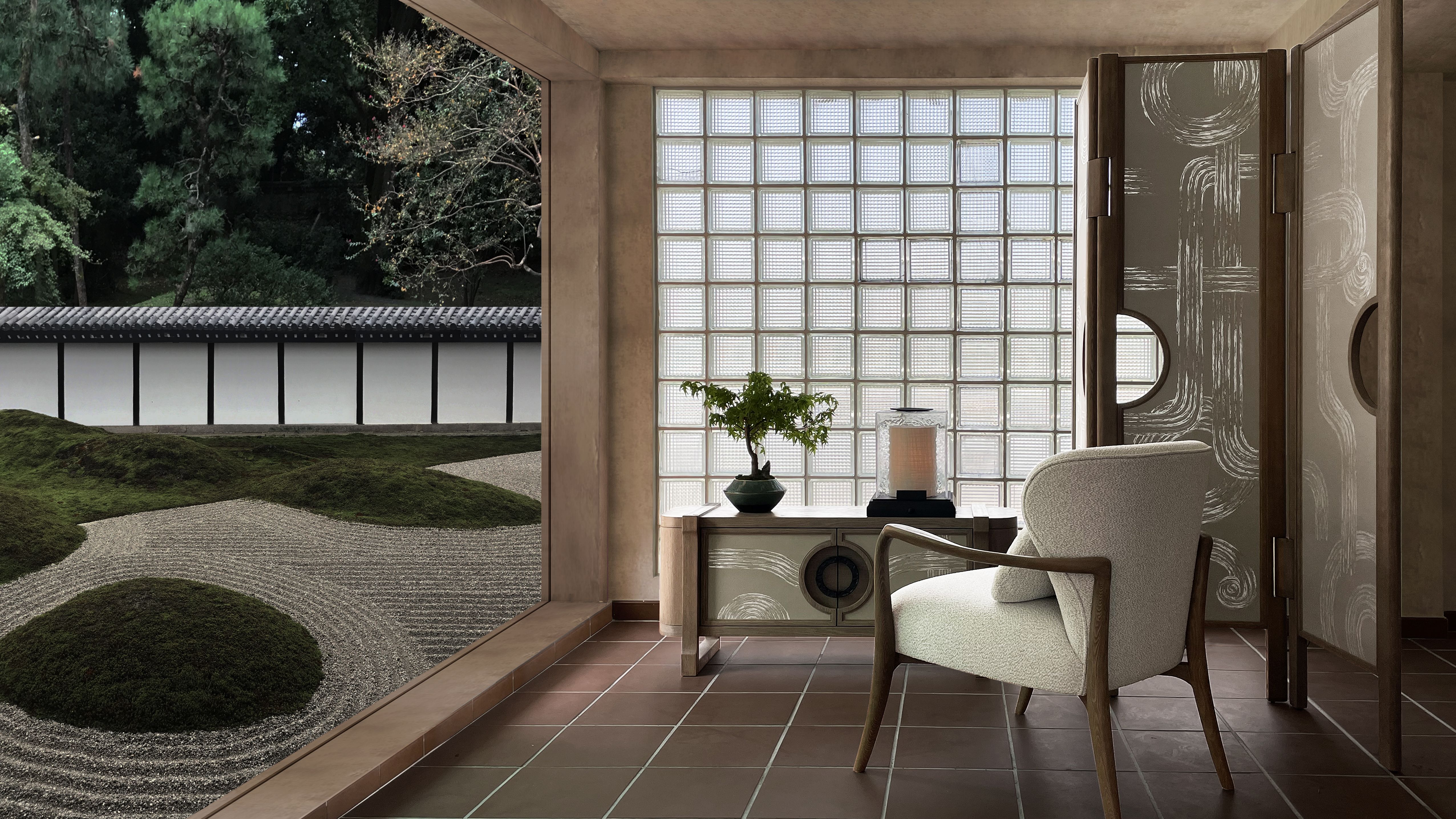 André Fu's new furniture is inspired by Japanese gardens