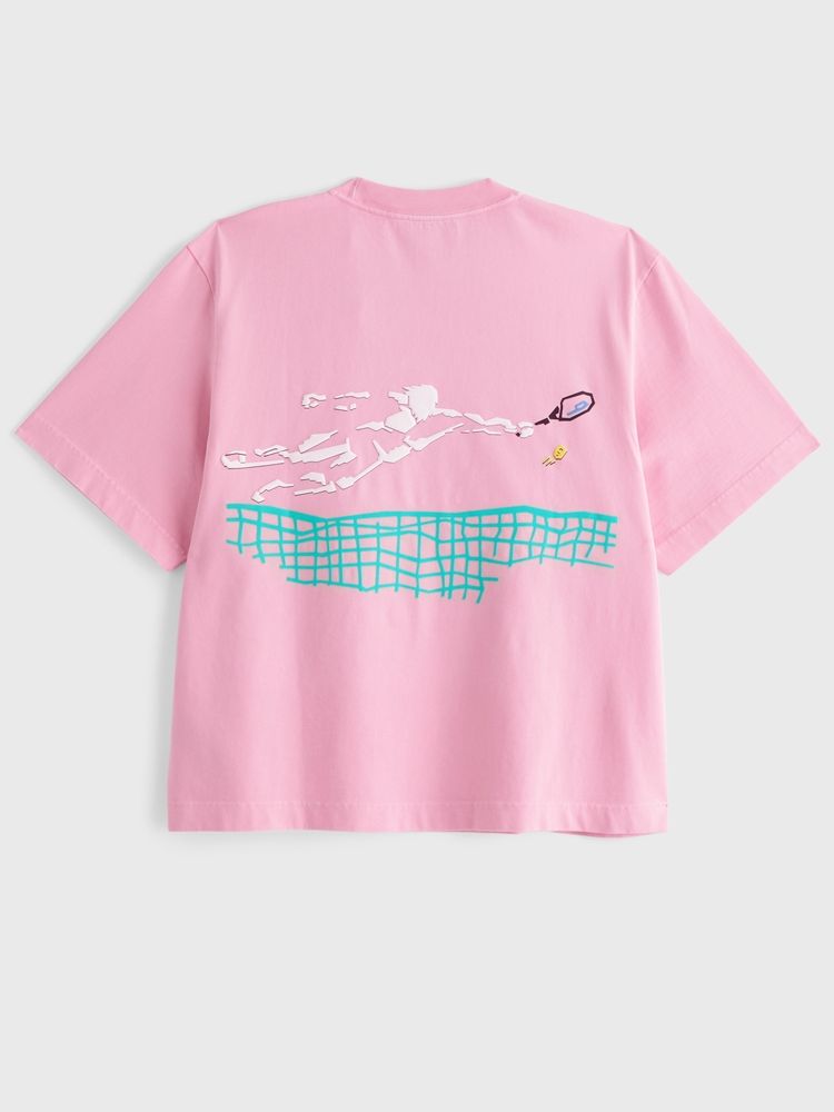 Premium Heavyweight 2.0 Prince Tennis Graphic Tee