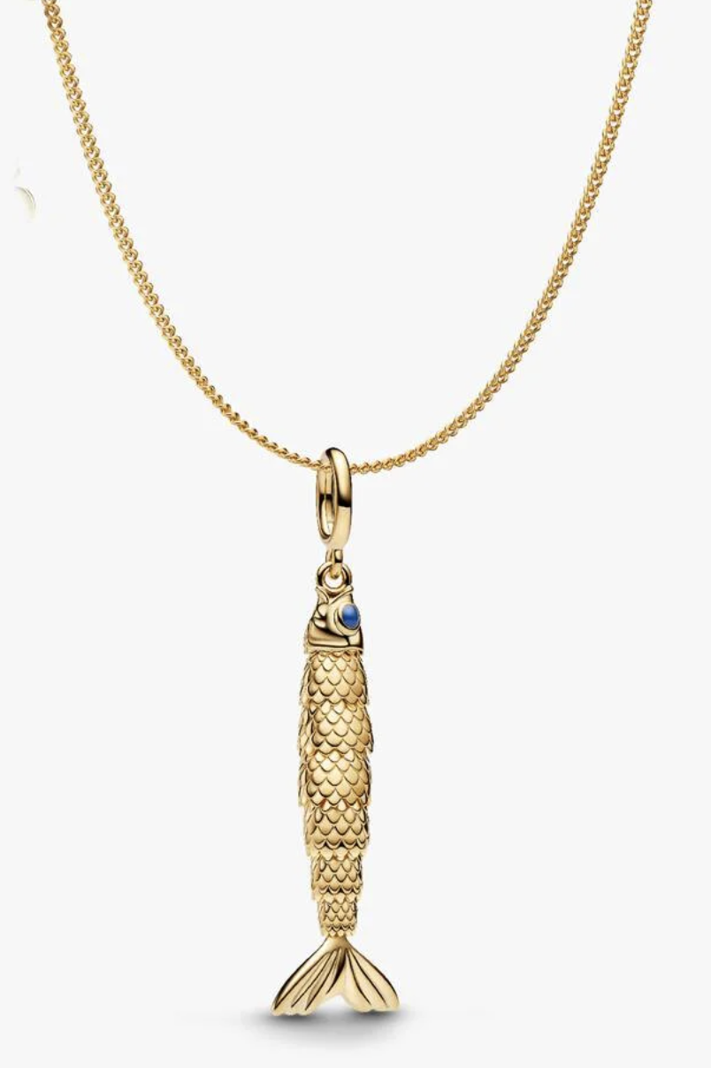 Pandora, Sardine Fish Necklace Set