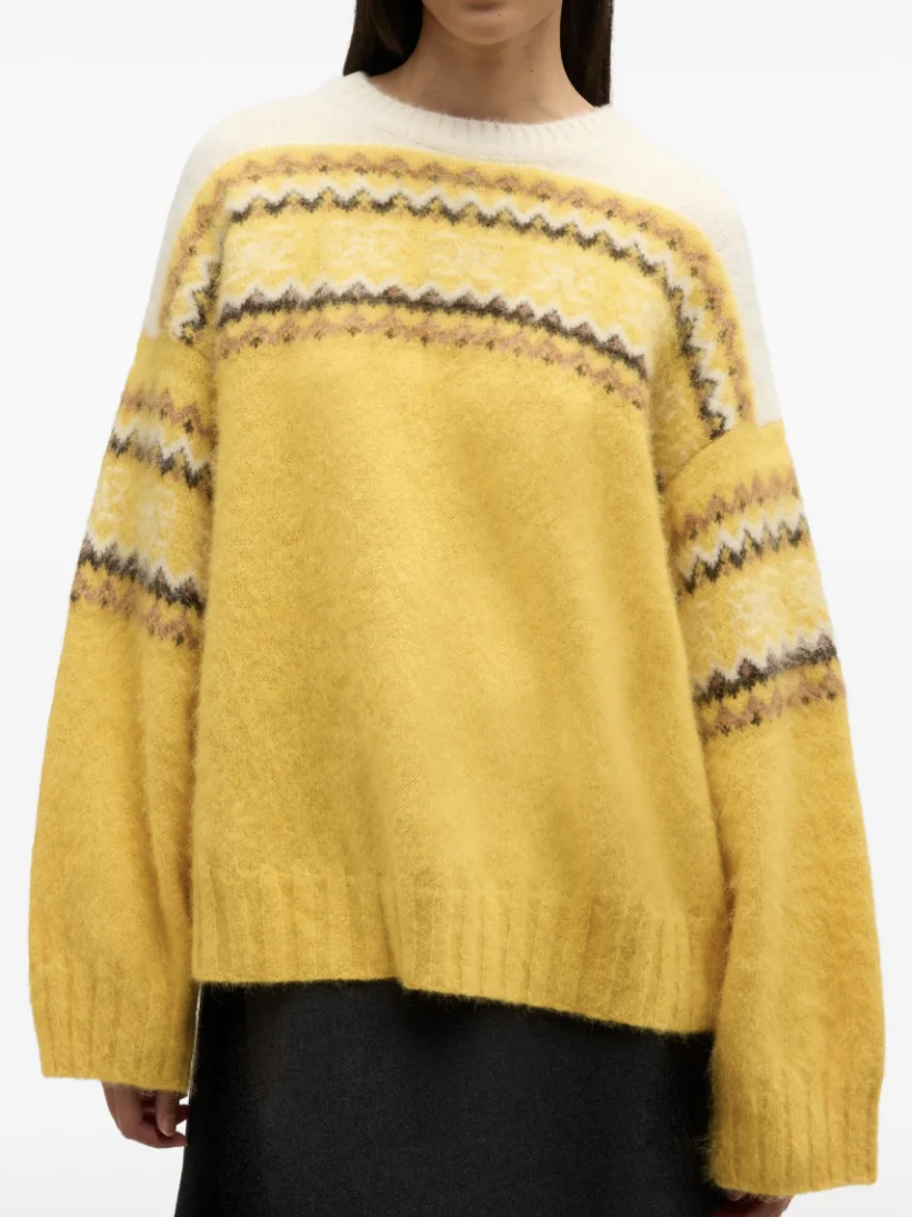 GANNI, Patterned Sweater (Was $535)