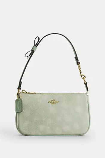 Coach, Nolita 19 With Floral Print And Bow (Was $195)