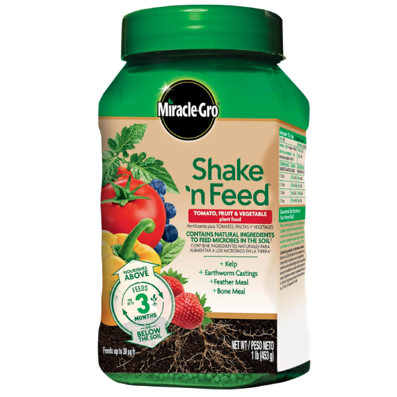 Miracle-Gro, Shake 'n Feed Tomato, Fruit and Vegetable Plant Food