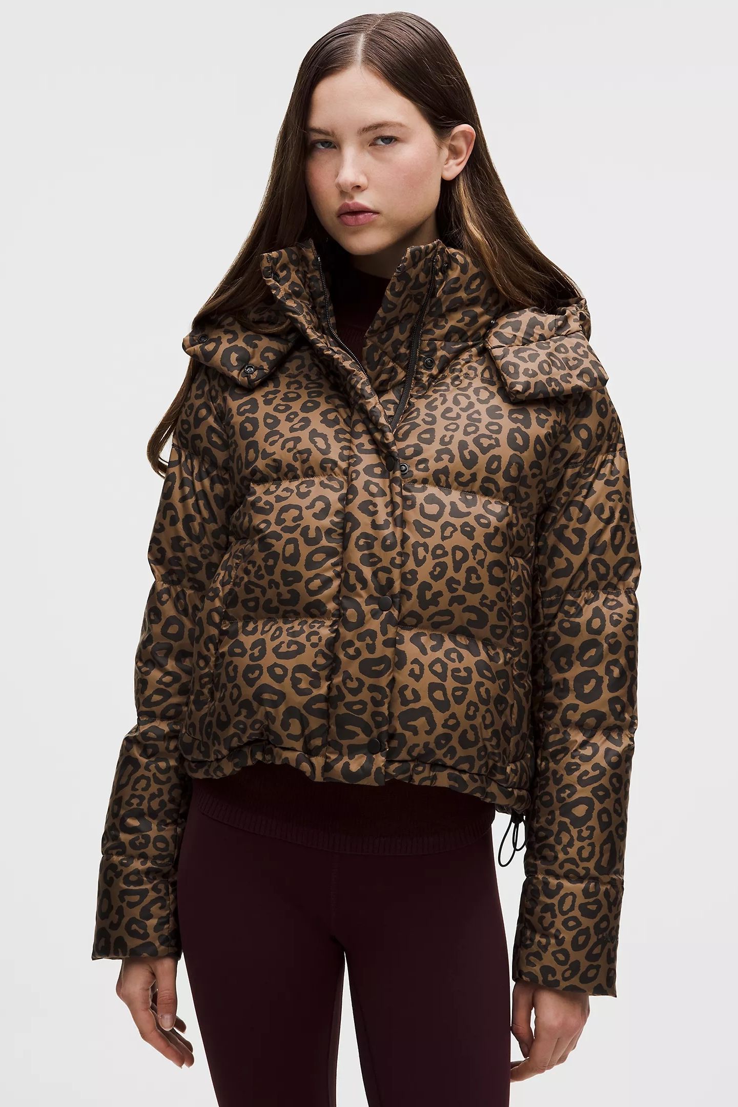 Lululemon Wunder Puff 600-Down-Fill Cropped Jacket