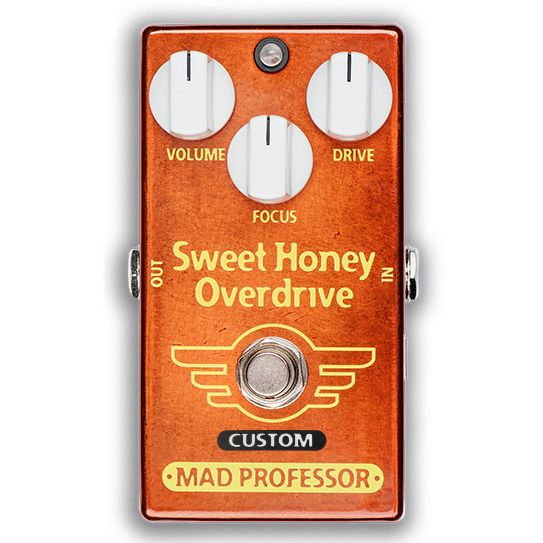 安価 Mad Professor's Sweet Honey Overdrive with Fat Bee mod ギター