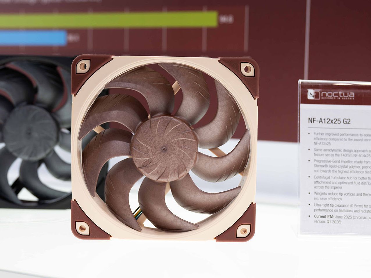Noctua's highly anticipated second-gen NF-A12x25 G2 120mm fans hit