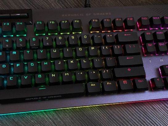 PC周辺機器 ASUS - ASUS ROG STRIX FLARE ROG Strix Flare II Gaming Keyboard | PBT Keycaps | Gaming