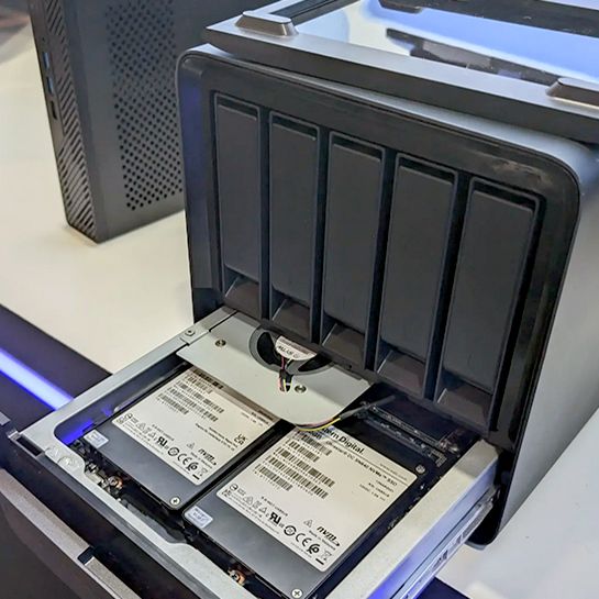What kind of mini PC is that? Minisforum's NAS packs a Ryzen AI HX