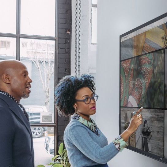 Dell Technologies' new 86 inch mega monitor is quite the specimen