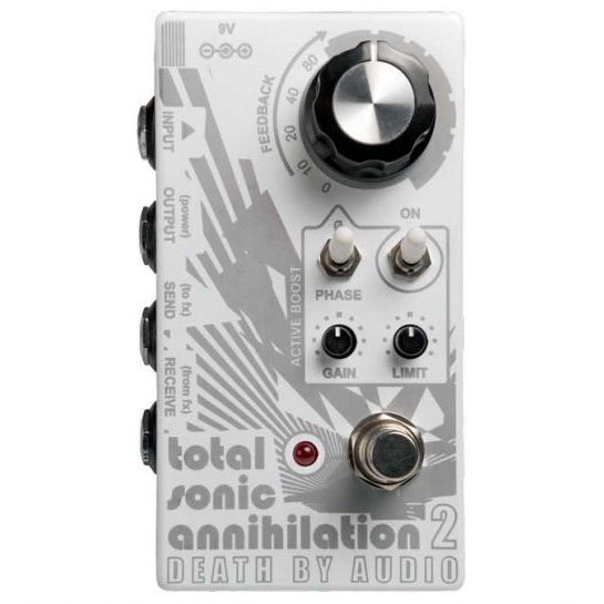 ギター Death By Audio Total Sonic Annihilation Death by Audio Unveils Total Sonic Annihilation 2 Stompbox