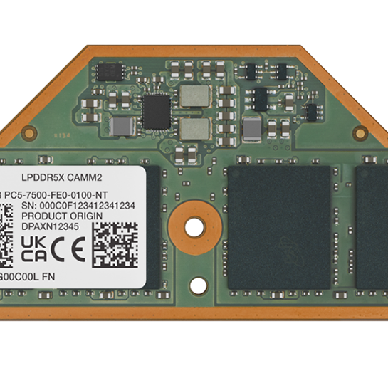 LPCAMM2 memory module debuts with shockingly high price tag — but