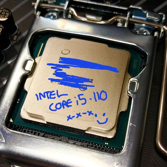 Intel has rebranded the dusty old Core i5 10400 as the Core i5 110