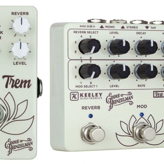 Keeley Unveils Verb O Trem Combined Reverb and Tremolo Pedals