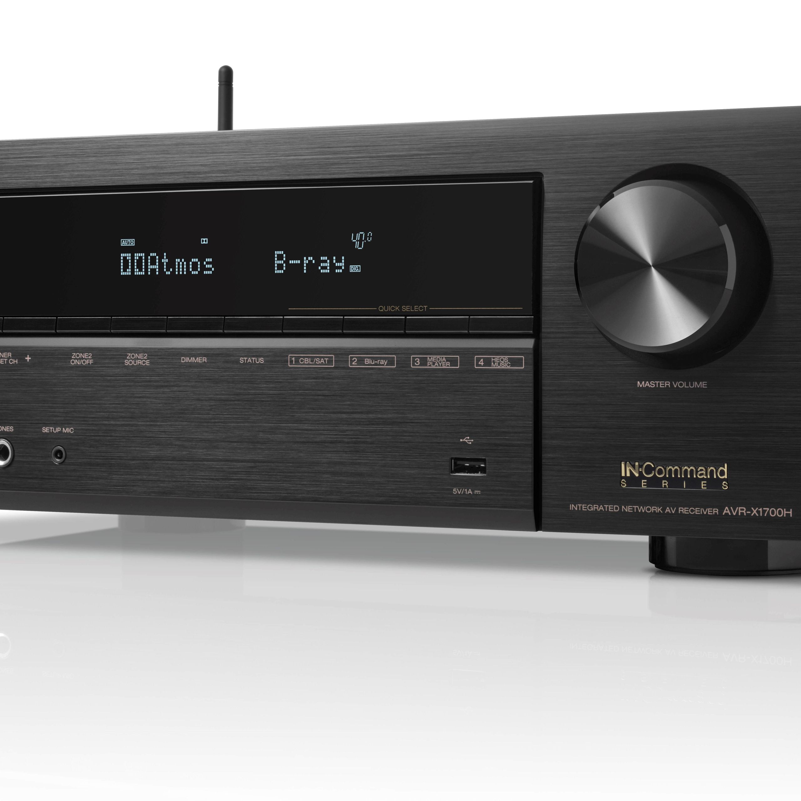 Denon launches AVR-X1700H, an entry-level 8K AVR with Dolby Atmos