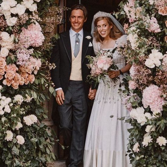 princess beatrice wedding dress on display Princess Beatrice's wedding gown takes pride of place at Windsor Castle