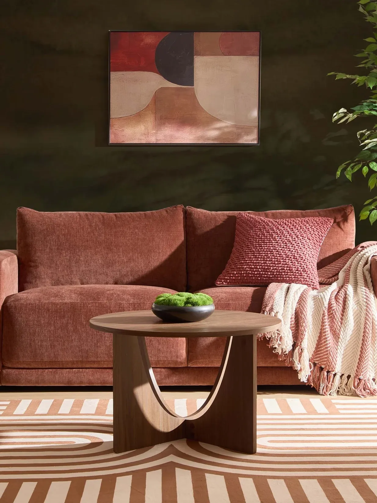 DUSK, Lana Round Coffee Table