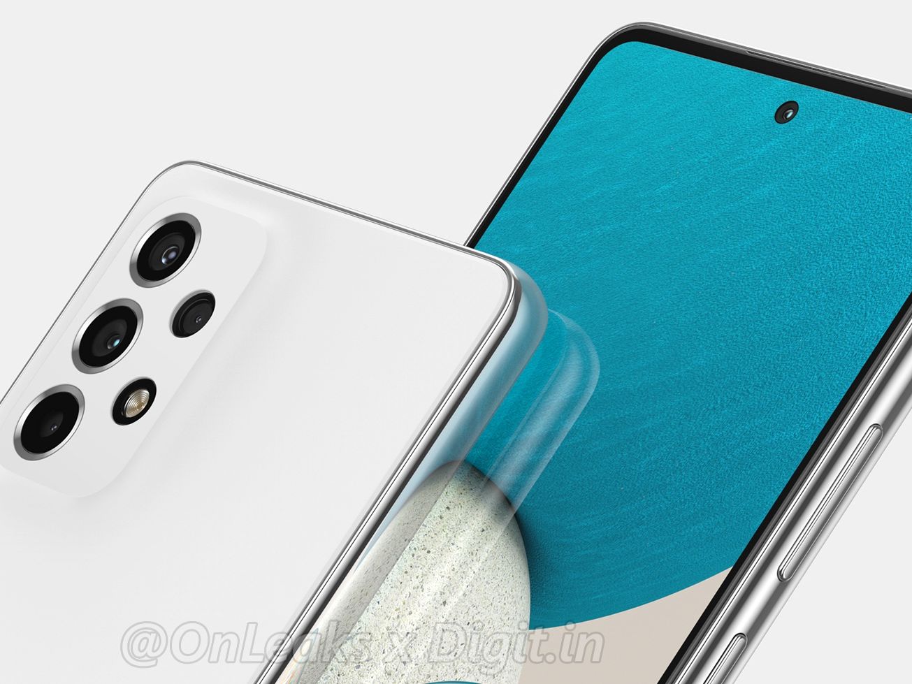 Samsung Galaxy A53 5G phones surfaces via online renders Samsung Galaxy A53 5G phones surfaces via online renders