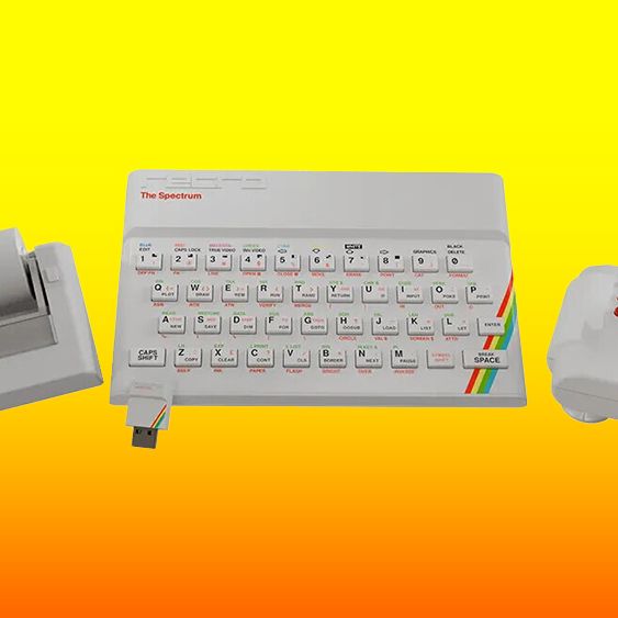 New white edition ZX Spectrum replica is a glimpse of the 1980s