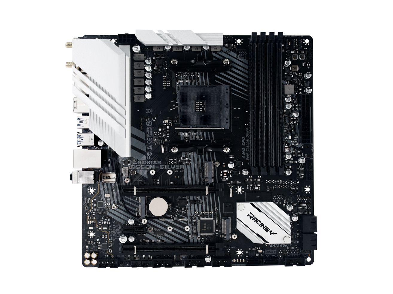 Biostar Launches Black-and-Silver Themed B550 Motherboard | Tom's