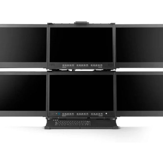 Wild Six-Screen Mobile Workstation Upgraded with 192 EPYC Cores