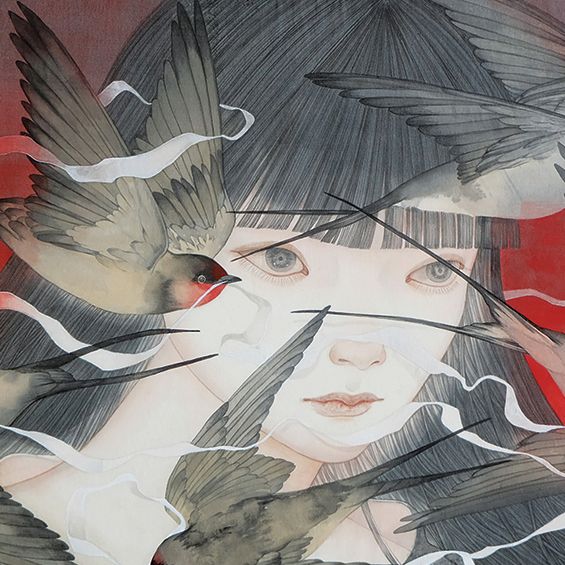 I paint in the hope of removing anguish
