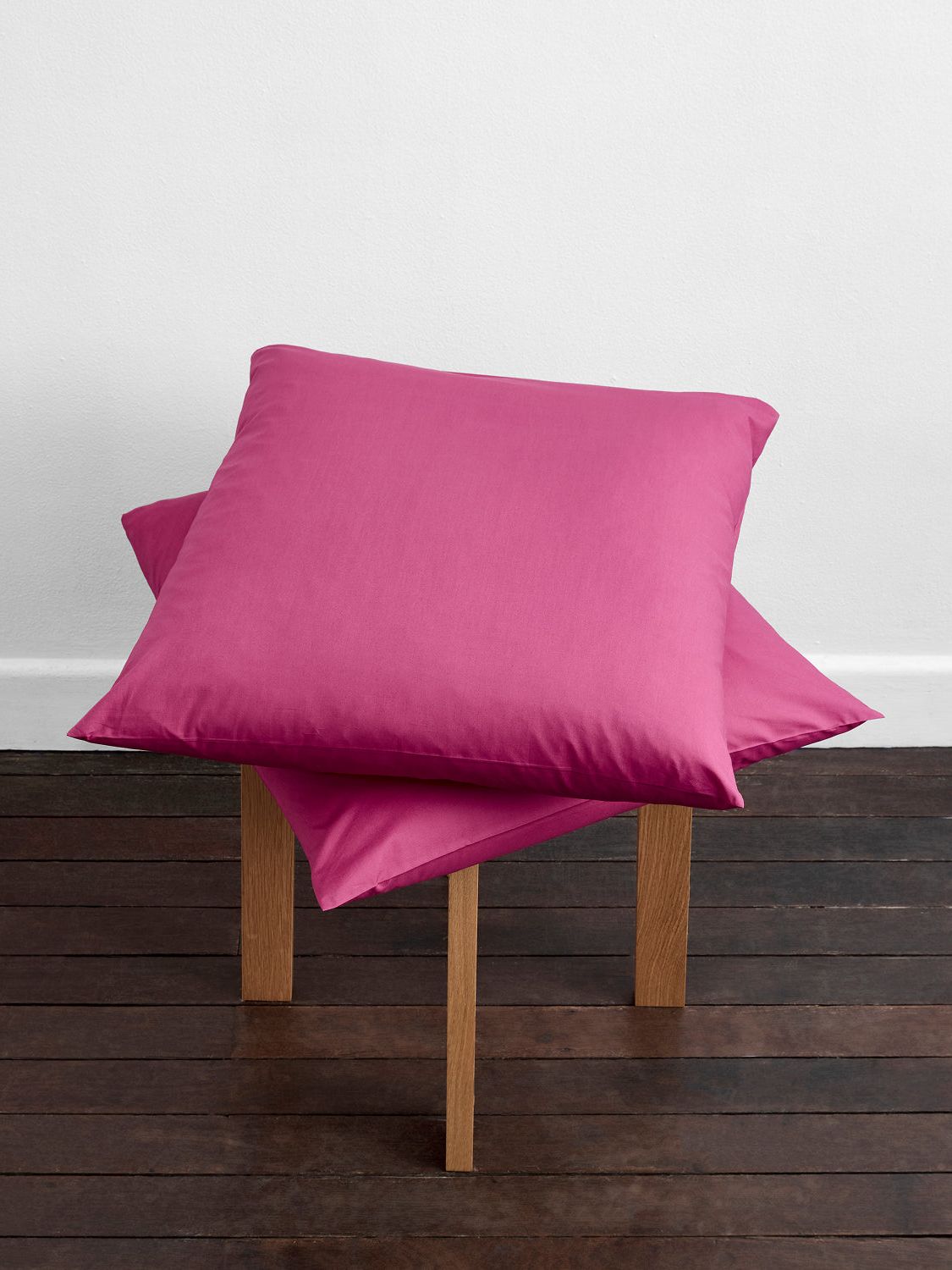 Berry 100% Organic Cotton European Pillowcases (set of Two)