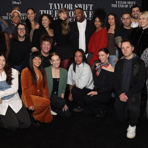sachin and babi light blue dress Taylor Swift's Little Black Dress Is Causing a Lot of Online Discourse