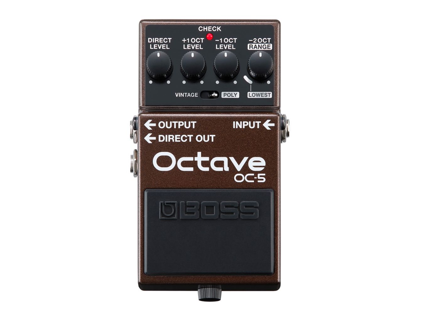 Boss updates its classic octave circuit with the new OC-5