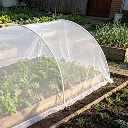 Mitef Anti-Aging Orchard Anti-Hail Netting Vegetable Garden Hail Protect Netting,16.3x10ft