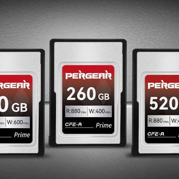Pergear launches new CFexpress Type A cards: high speed, low(ish