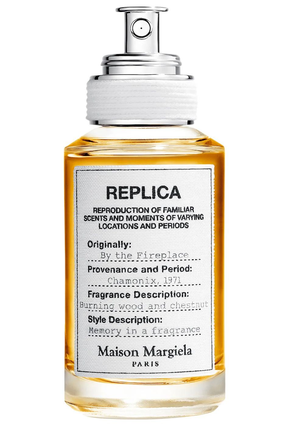 Maison Margiela, &amp;lsquo;replica&#039; by the Fireplace Eau De Toilette With Chestnut, Vanilla, and Clove Oil