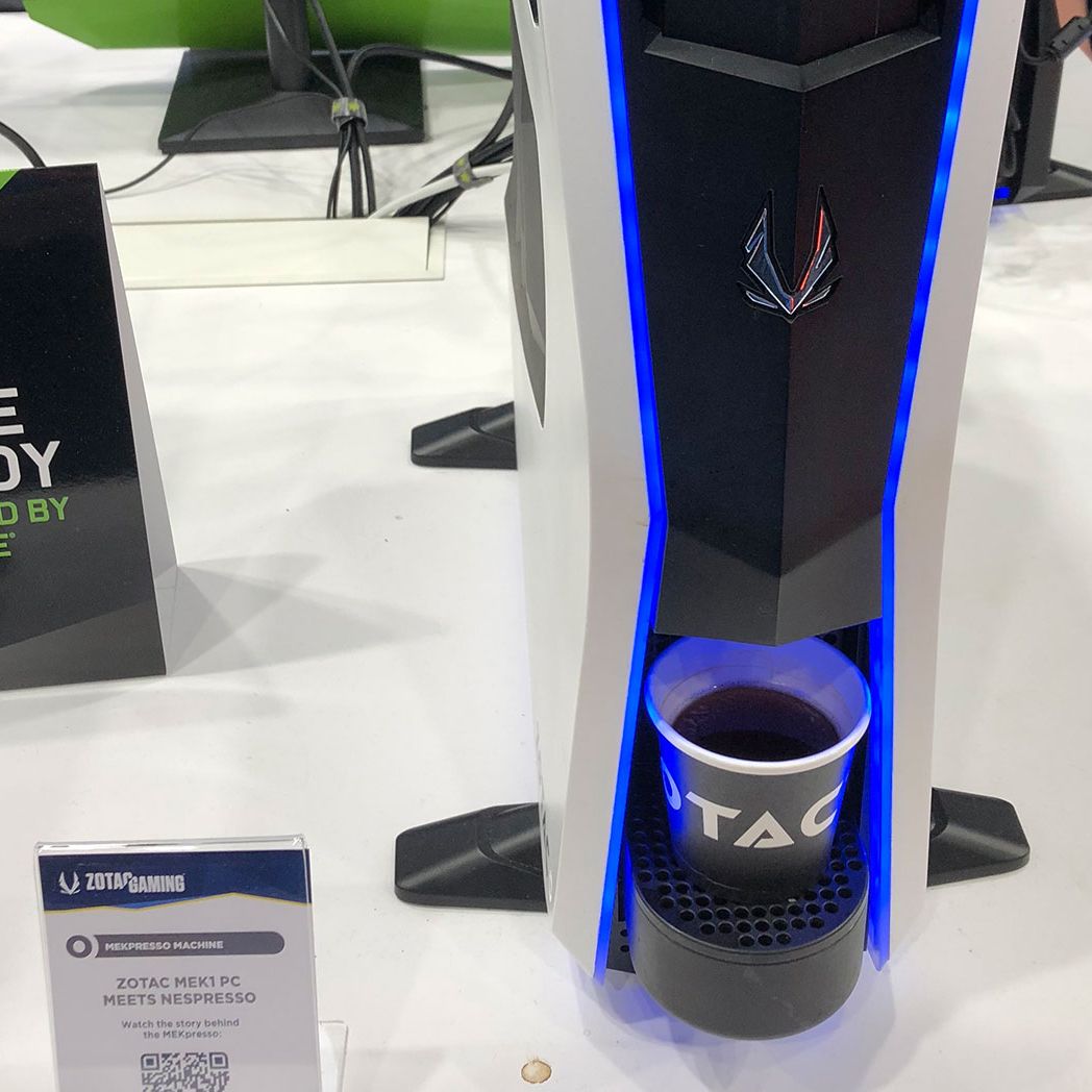 This PC has a built-in coffee maker | PC Gamer