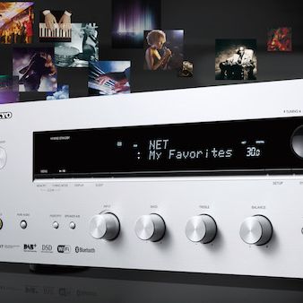 Onkyo unveils a pair of high-res network stereo receivers and a