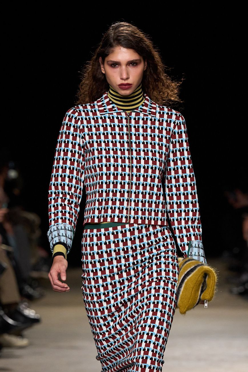 the contrasting turtleneck trend at Zankov's new york fashion week fall 2026 runway show
