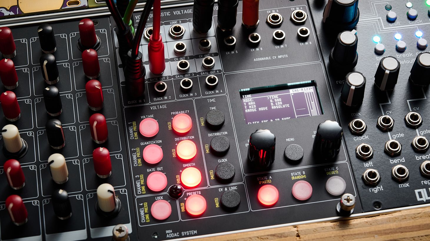 The breadth of control, countered with the joy of random