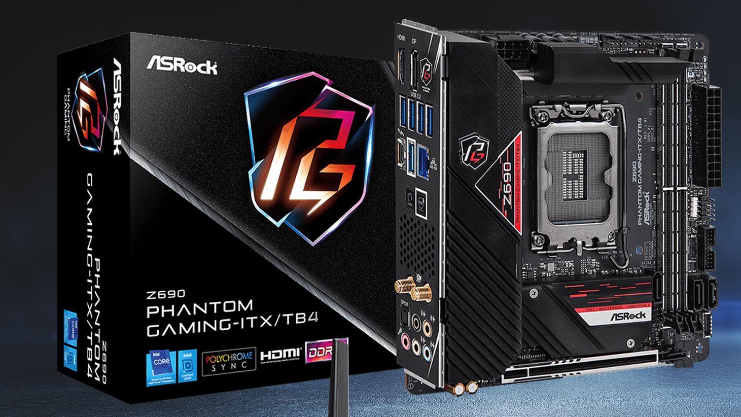 ASRock Z690 PHANTOM GAMING-ITX/TB4マザーボード ASRock | Z690 Phantom Gaming-ITX/TB4